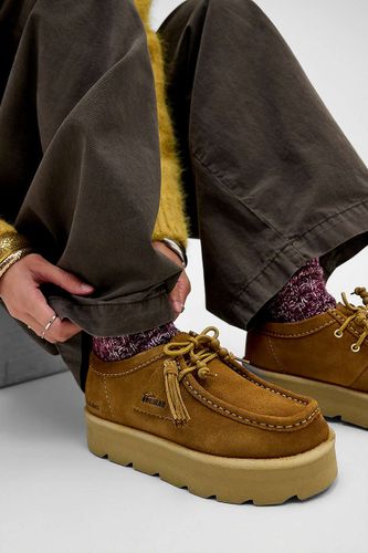 Chaussures Meare Walla en daim beige en taille: UK 5 - Clarks Originals - Modalova
