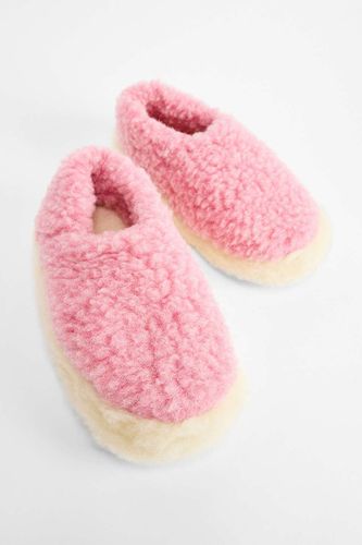 Pantoufles complètes roses en taille: 37/38 - Yoko Wool - Modalova