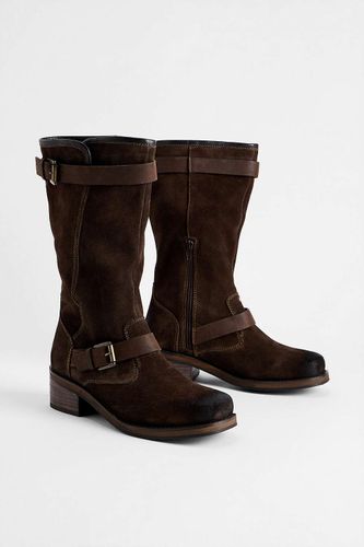 Botte moto Seattle marron en taille: UK 3 - BDG - Modalova