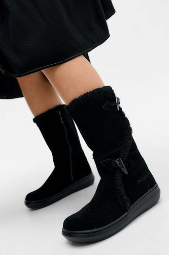 Bottes Slope Borg Noires en taille: UK 4 - Rocket Dog - Modalova