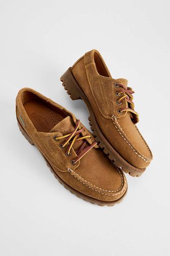 Mocassins Askook Lug en daim ciré camel taille: UK 9 - Sebago - Modalova