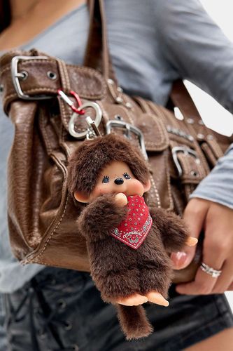 Porte-clés garçon au bandana en taille: TAILLE UNIQUE - Monchhichi - Modalova