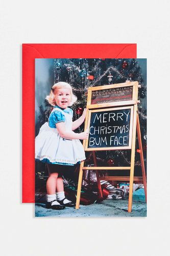 Carte de vaux Joyeux Noël Bumface en Assorted taille: TAILLE UNIQUE - Urban Outfitters - Modalova