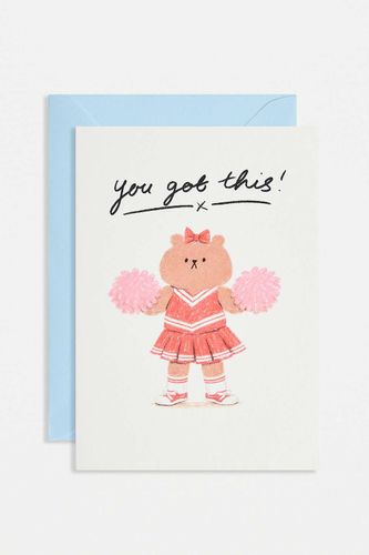 Carte de vaux You Got This Bear par en Assorted taille: TAILLE UNIQUE - Urban Outfitters - Modalova