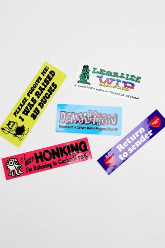 Pack d'autocollants pare-chocs en Assorted taille: TAILLE UNIQUE - Carhartt WIP - Modalova