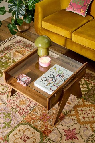 Table en verre Lois par en Brun taille: TAILLE UNIQUE - Urban Outfitters - Modalova