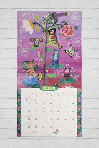 Calendrier mural Nathalie Lété 2027 en Assorted taille: TAILLE UNIQUE - Urban Outfitters - Modalova