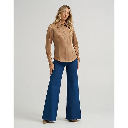 X Lainey Wilson Cheeky Wide Leg Jean Taille 27 x32 - Wrangler - Modalova