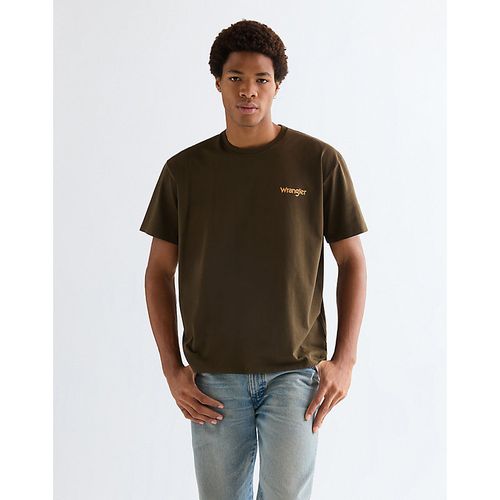 Wrangler Vintage Tee Wren Taille S - Wrangler - Modalova