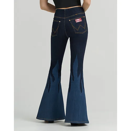 Lainey Wilson x Flame Pull On Flare Jean Taille 27 x32 - Wrangler - Modalova