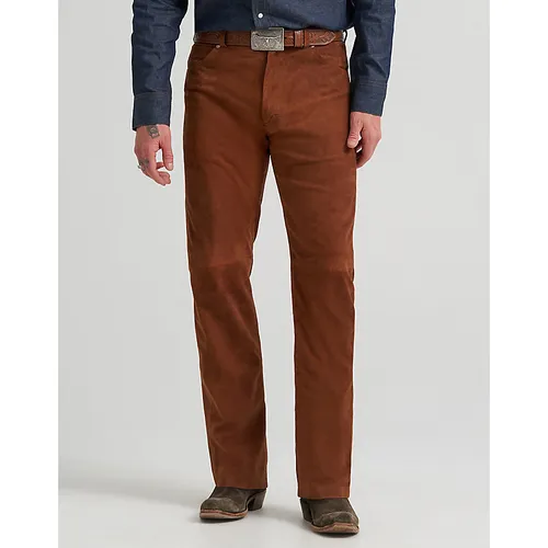 Blue Bell 13MWZ Original Cowboy Cut Leather Trousers Taille 38 x32 - Wrangler - Modalova