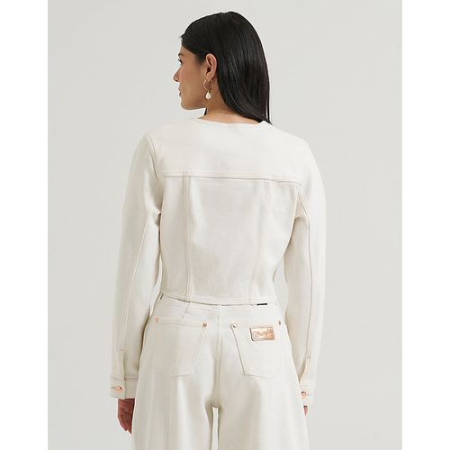 Lainey Wilson x Pleated Tour Denim Top Taille XS - Wrangler - Modalova