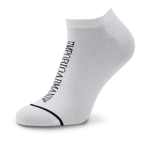 Chaussettes basses Emporio Armani 300308 2F426 00010 White - Chaussures.fr - Modalova