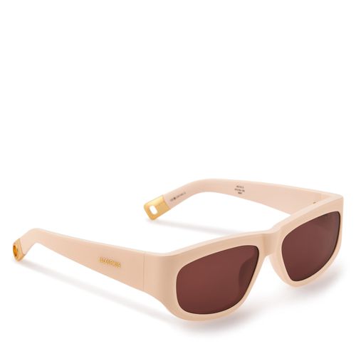 Lunettes de soleil JACQUEMUS JAC2C2SUN Beige - Chaussures.fr - Modalova