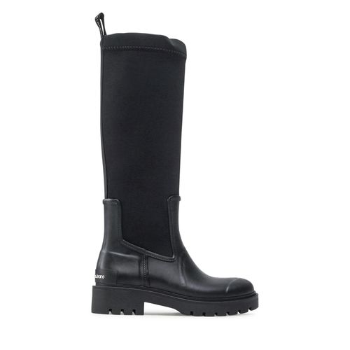 Bottes de pluie Calvin Klein Jeans High Rainboot Neoprene YW0YW00838 Black BDS - Chaussures.fr - Modalova
