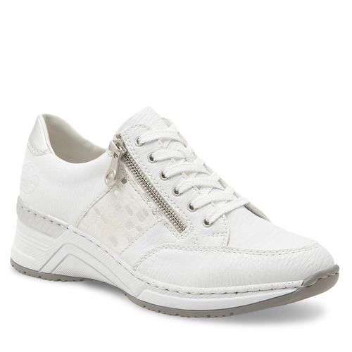 Sneakers Rieker N4322-80 Blanc - Chaussures.fr - Modalova