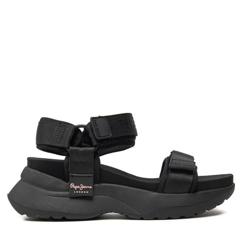 Sandales Pepe Jeans Venus Block PLS90653 Noir - Chaussures.fr - Modalova