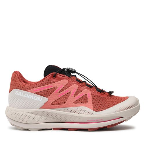 Chaussures Salomon Pulsar Trail L47385500 Cow Hide/Ashes Of Roses/Pink Glo - Chaussures.fr - Modalova