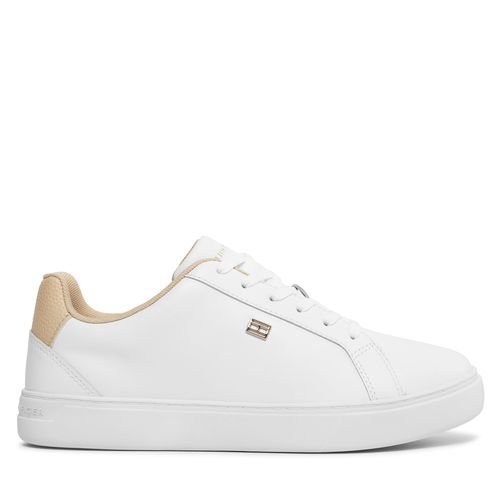 Sneakers Tommy Hilfiger Essential Court Sneaker FW0FW07686 Blanc - Chaussures.fr - Modalova