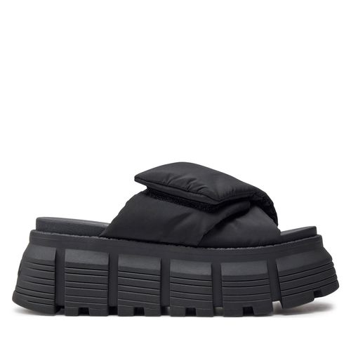 Mules / sandales de bain Buffalo Ava Velcross 1602212 Noir - Chaussures.fr - Modalova