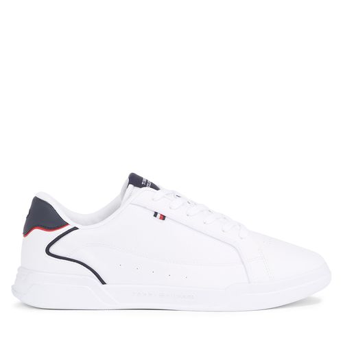 Sneakers Tommy Hilfiger Lo Cup Lth Detail FM0FM04956 White YBS - Chaussures.fr - Modalova