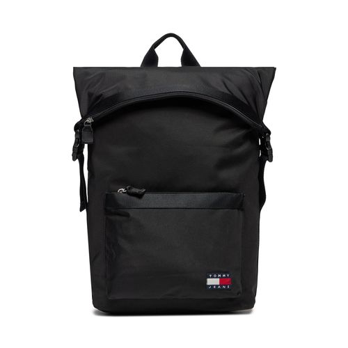Sac à dos Tommy Jeans Tjm Daily Rolltop Backpack AM0AM11965 Black BDS - Chaussures.fr - Modalova