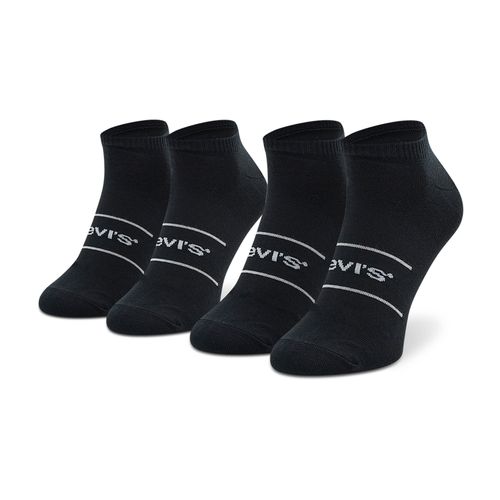 Lot de 2 paires de chaussettes basses unisexe Levi's® 701203953 Black - Chaussures.fr - Modalova