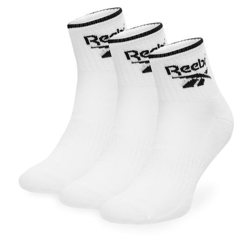 Lot de 3 paires de chaussettes hautes unisexe Reebok R0362-SS24 (3-pack) Blanc - Chaussures.fr - Modalova
