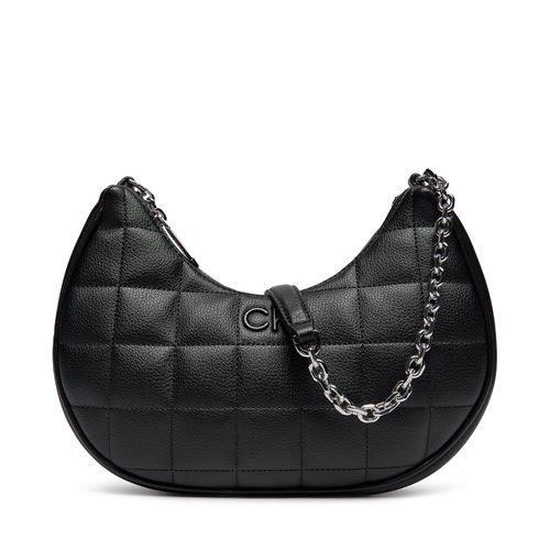 Sac à main Calvin Klein Square Quilt Chain Shoulder Bag K60K612018 Noir - Chaussures.fr - Modalova
