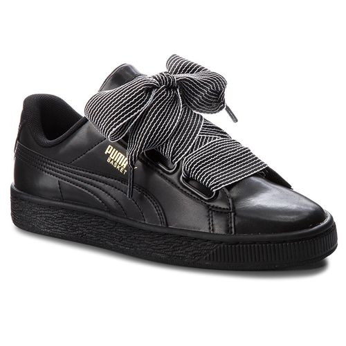 Sneakers Puma Basket Heart Wn's 365198 01 Noir - Chaussures.fr - Modalova