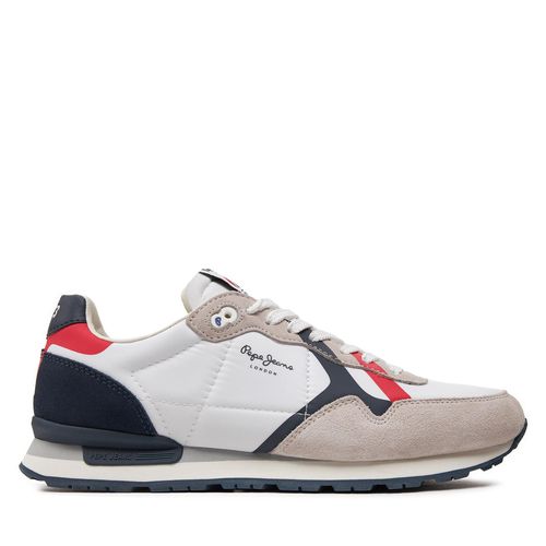 Sneakers Pepe Jeans Brit Road M PMS40007 White 800 - Chaussures.fr - Modalova