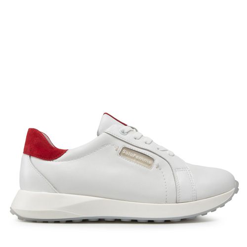 Sneakers Solo 10102-01-N01/I75-03-00 Biały/Czerwony - Chaussures.fr - Modalova