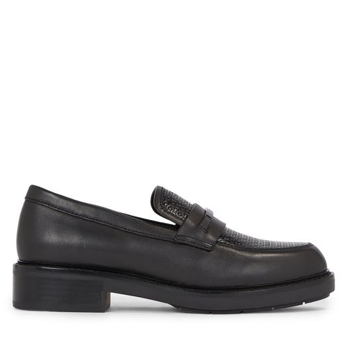 Chunky loafers Calvin Klein Rbr Sole Loafer W/Hw-Nano Mono HW0HW01723 Ck Black BEH - Chaussures.fr - Modalova