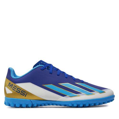 Chaussures de football adidas X Crazyfast Messi Club Turf ID0726 Bleu marine - Chaussures.fr - Modalova