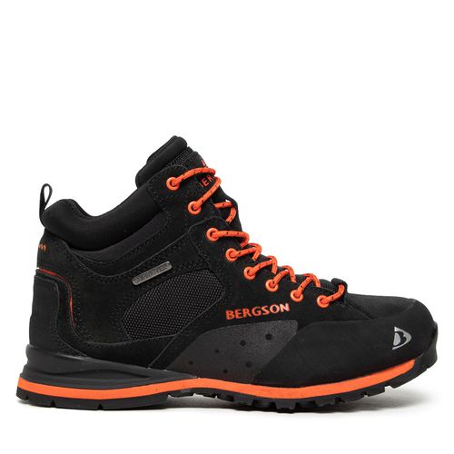 Chaussures de trekking Bergson Soira Mid Stx Black/Orange - Chaussures.fr - Modalova