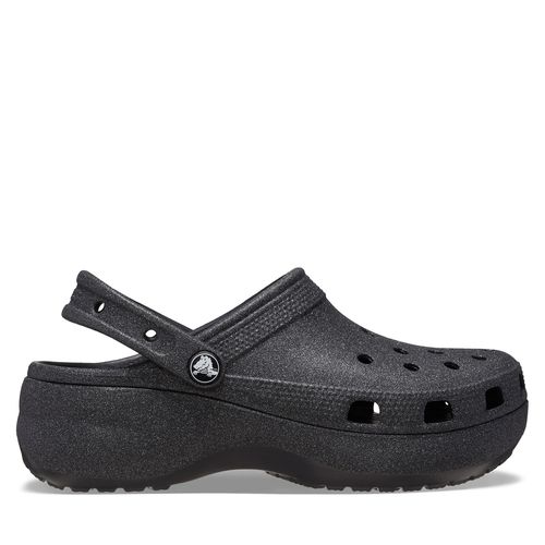 Mules / sandales de bain Crocs Classic Platform Glitter Clog W 207241 Noir - Chaussures.fr - Modalova