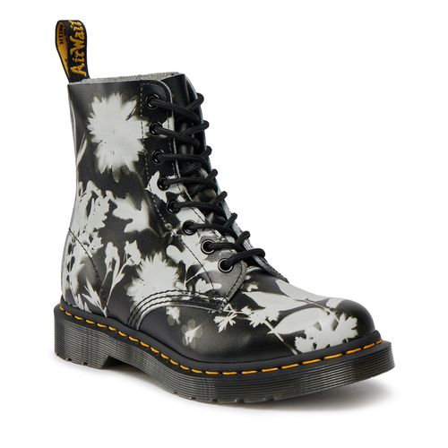 Chaussures Rangers Dr. Martens 1460 Pascal 30862009 Black Floral - Chaussures.fr - Modalova