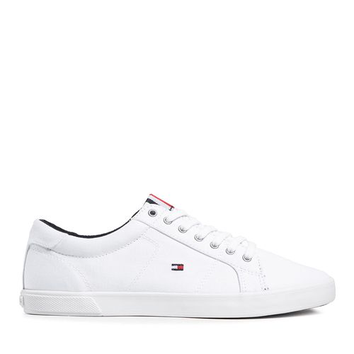 Sneakers Tommy Hilfiger Iconic Long Lace Sneaker FM0FM01536 Blanc - Chaussures.fr - Modalova
