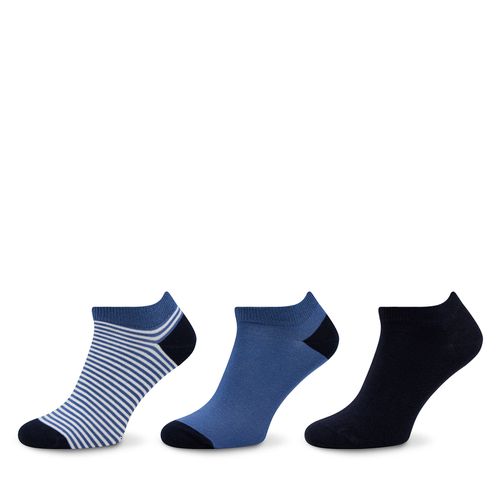 Lot de 3 paires de chaussettes basses Pepe Jeans Mini Stp Tr 3P PMU30035 Bleu - Chaussures.fr - Modalova