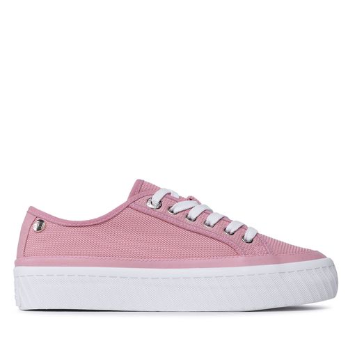 Tennis Tommy Hilfiger Platform Vulcanized Sneaker FW0FW07156 Soothing Pink TQS - Chaussures.fr - Modalova