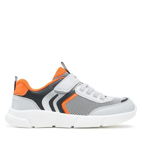 Sneakers Geox J Aril Boy J16DMA0CET9C0036 D Grey/Orange - Chaussures.fr - Modalova