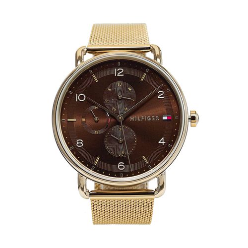 Montre Tommy Hilfiger Lily 1782663 Gold/Brown - Chaussures.fr - Modalova