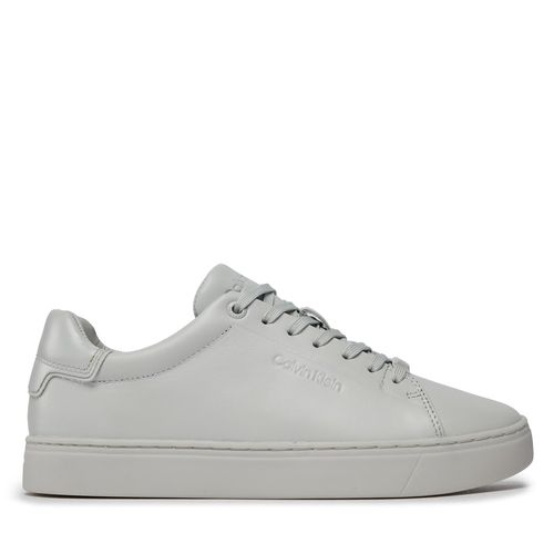 Sneakers Calvin Klein Clean Cupsole Lace Up HW0HW01863 Triple Pearl Grey PQS - Chaussures.fr - Modalova