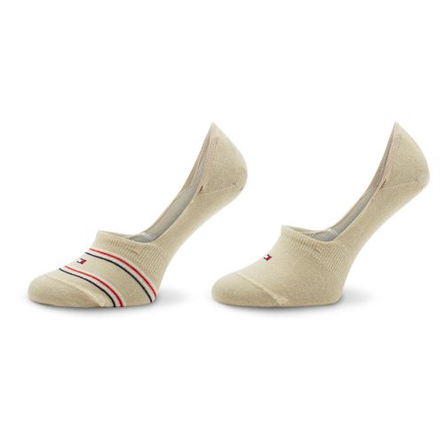 Lot de 2 paires de socquettes Tommy Hilfiger 701222653 Beige/Multicolor 002 - Chaussures.fr - Modalova