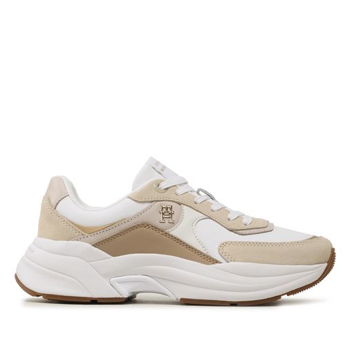 Sneakers Tommy Hilfiger Chunky Th Runner FW0FW07386 White YBS - Chaussures.fr - Modalova