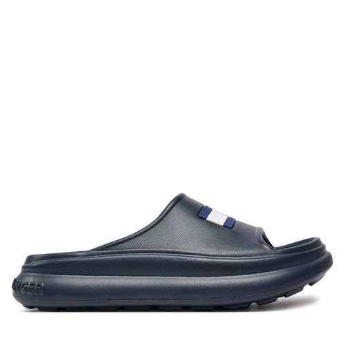 Mules / sandales de bain Tommy Hilfiger T3X0-33461-0083 M Bleu marine - Chaussures.fr - Modalova