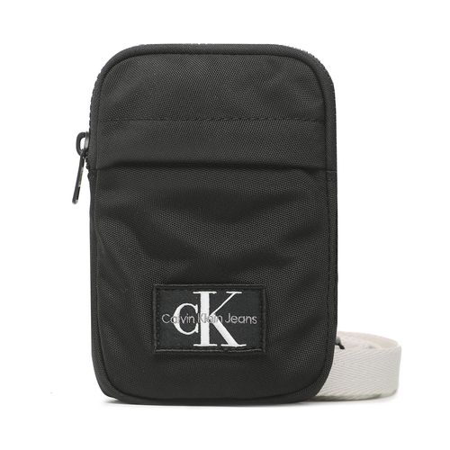 Sacoche Calvin Klein Jeans Monogram Crossbody Bag IU0IU00384 Noir - Chaussures.fr - Modalova