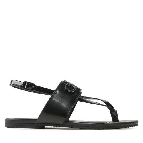 Sandales Calvin Klein Jeans Flat Sandal Toepost Hw YW0YW00953 Black BDS - Chaussures.fr - Modalova