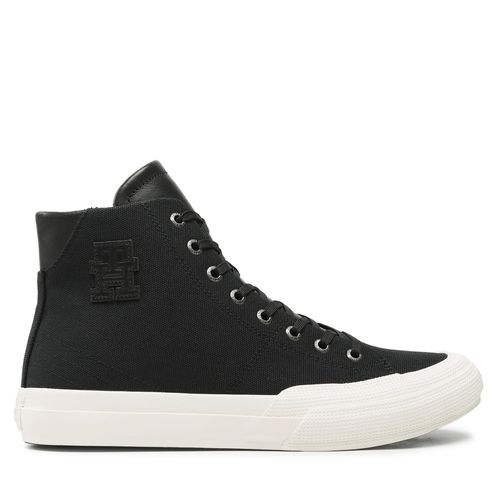 Sneakers Tommy Hilfiger Th Hi Vulc Premium Bananatex FM0FM04572 Black BDS - Chaussures.fr - Modalova