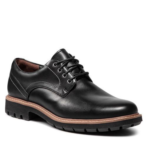 Chaussures basses Clarks Batcombe Hall 261275497 Black Leather - Chaussures.fr - Modalova
